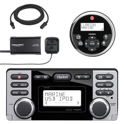 clarion marine stereo with wired remote pdf manual